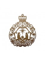 GUIRLANDA DE NATAL PRESÉPIO FAMÍLIA  RF312