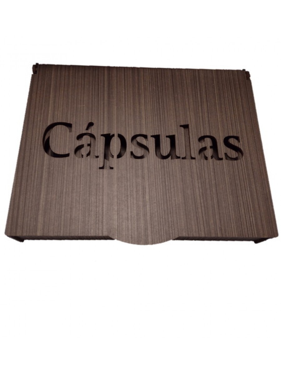 PORTA CÁPSULAS 3 CORAÇÕES PINTADO FB012