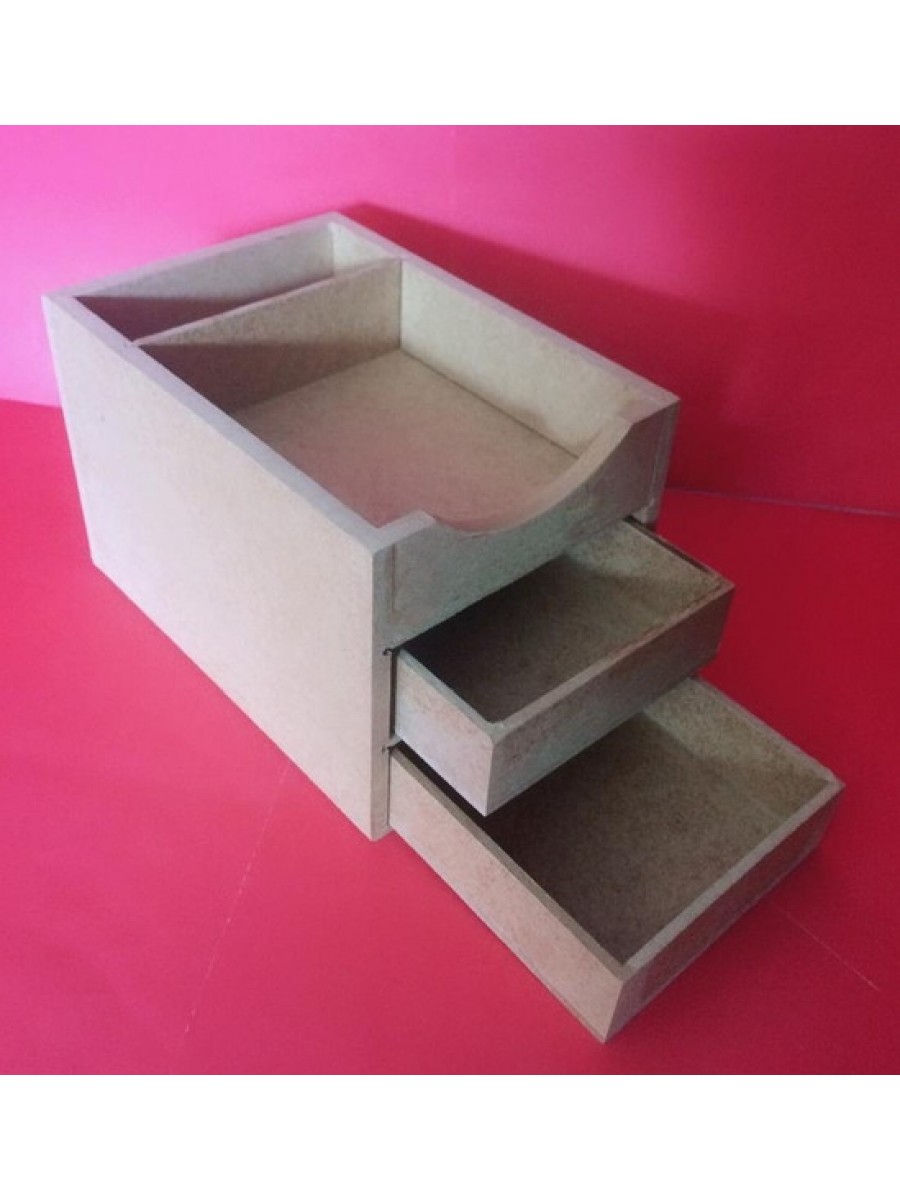 PORTA LÁPIS COM 2 GAVETAS MN136