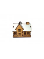 Miniatura de casinha para vila de natal FB091