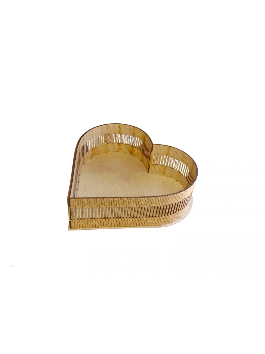 Cesta Coração Lateral Flexível G Rf302