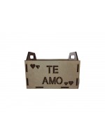 Caixote P Com Escrita Bg015