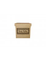 CAIXA PORTA PANETONE BOAS FESTAS PC023