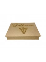 Porta Talher Gravado Laser Garfo, Faca e Colher Al923