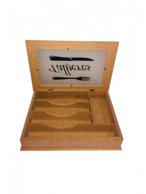 CAIXA TALHER COM VIDRO JATEADO AL706