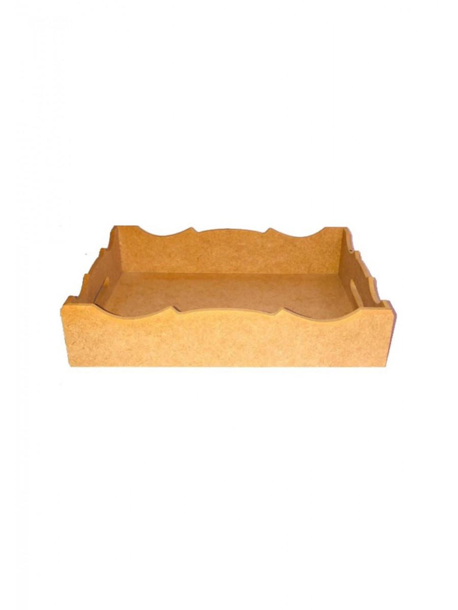 BANDEJA RETANGULAR TRABALHADA M AL810