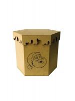 PORTA PANETONE PAPAI NOEL BE008