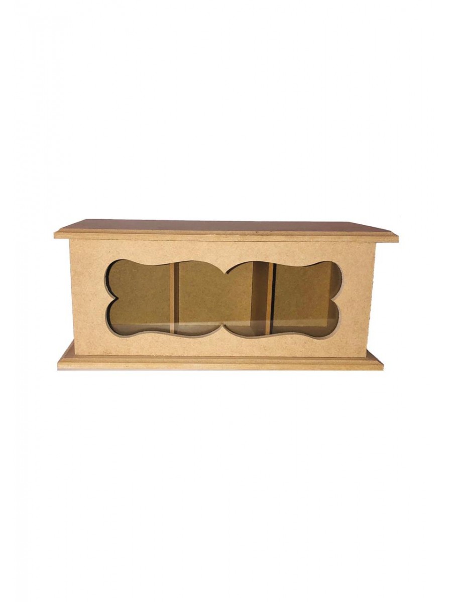 CAIXA CHÁ VAZADA C/ ACRÍLICO IA034