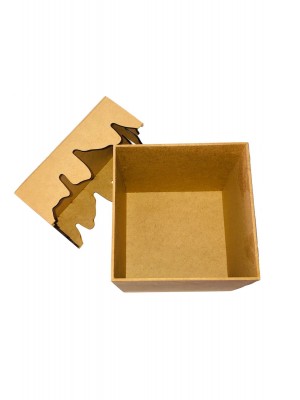 PORTA PANETONE QUADRADO NEVE JL022