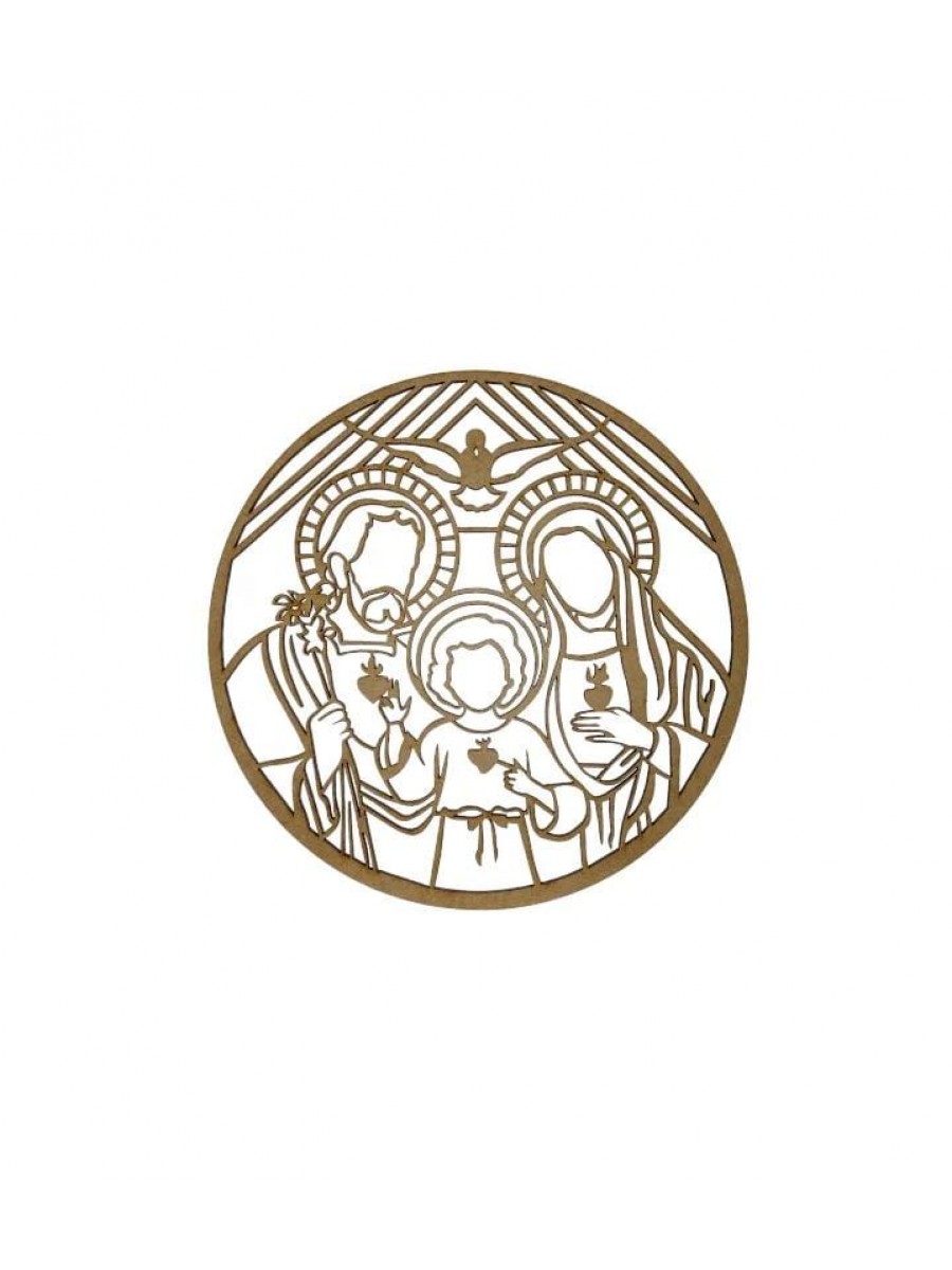 Mandala Sagrada Família 20cm Rf157