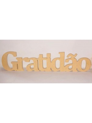 RECORTE PALAVRA GRATIDÃO MN190