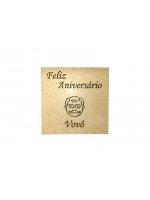 Caixa Personalizada Feliz Aniversario Vovô/vovó Rf364